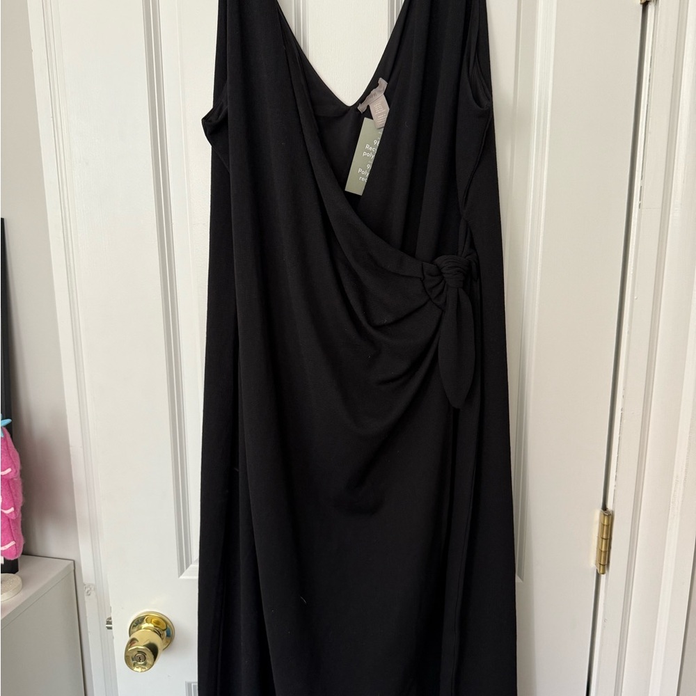 H&M Black Backless Dress